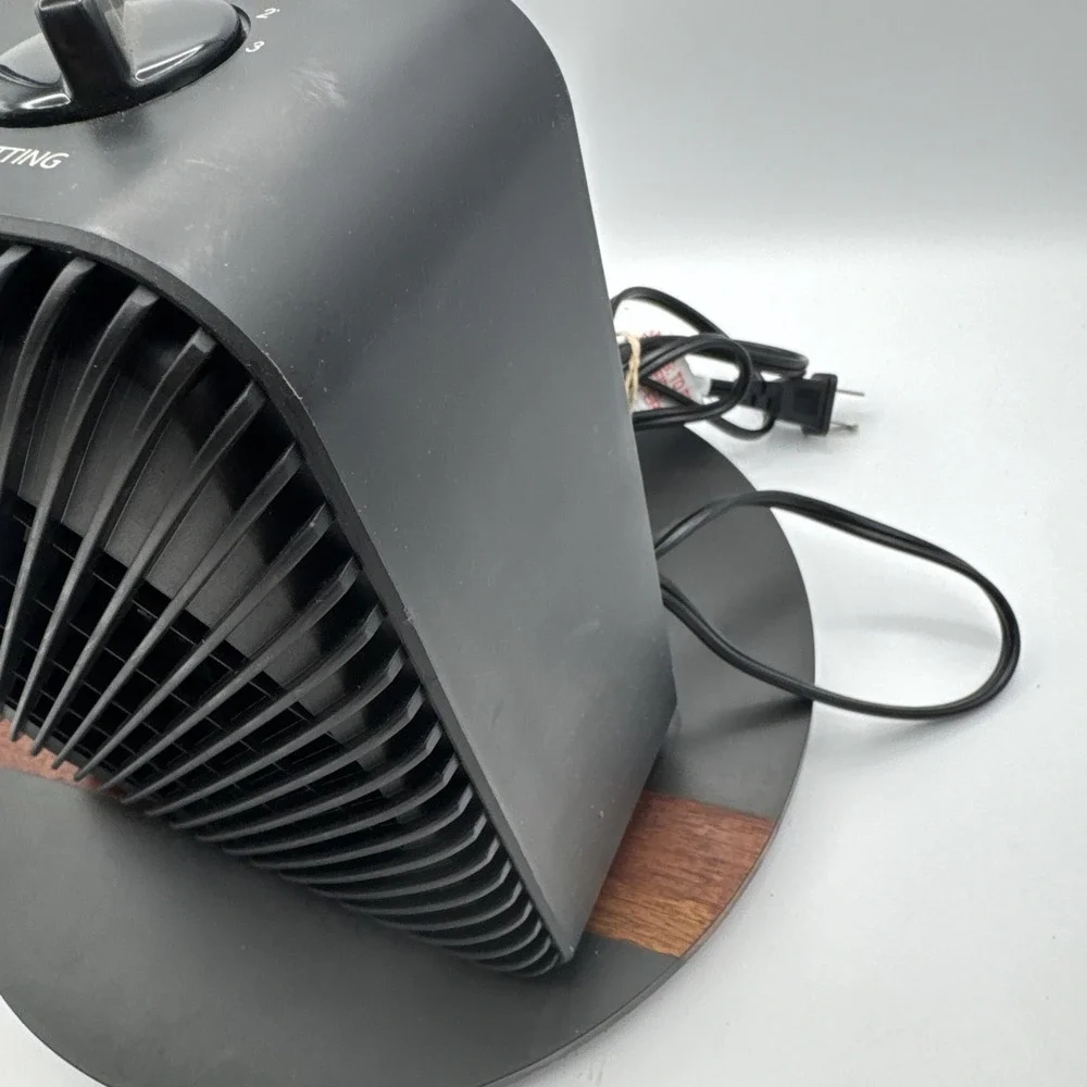 Pelonis 1500W 3-Speed Electric Fan-Forced Space Heater Black PSH08F1ABB